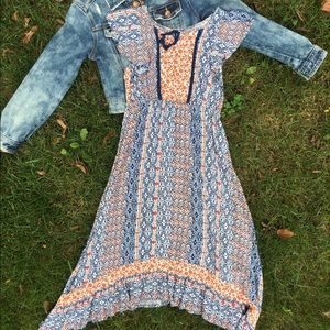 Girls Bohemian Style Dress